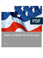 DHS Study On Mobile Device Security