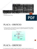 Medidor Placa - Orificio