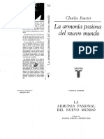 CHARLES FOURIER La Armonia Pasional Del Nuevo Mundo PDF