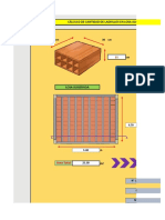 Cantidad de Ladrillos y Volumen de Techo