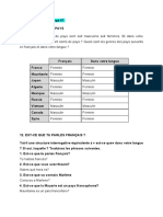 Devoirs Français