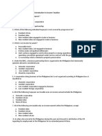 Q2 Taxation Review Income Taxation Fundamentals