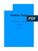 Fortran Tools PDF