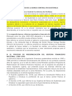 Antecedentes de La Banca en GT