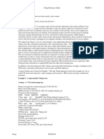 Name Synopsis Description: Nmap (Scan Type... ) (Options) (Target Specification)