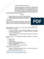 Trabajo Social, Vivienda y Territorio