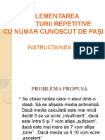 Instructiunea For Exemplu Problema