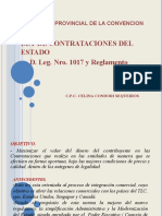 Exposicion Ley de Contrataciones