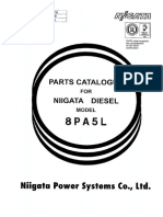 Niigata 8pa5 Parts Catalogue New