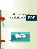 Alteraciones Del Equilibrio Ácido-Base