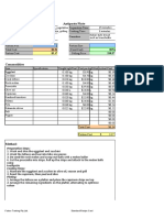 Standard Recipe Card Template (AutoRecovered)