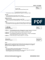 FCE Test 5 SpeakingNotes