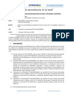 Informe Mayo Del Area de Comunicacion