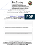 Rifle Shooting: Merit Badge Workbook