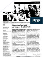 Gerencia y Liderazgo en Tiempos de Millennials