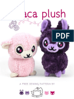 Alpaca Plush: A Free Sewing Pattern by