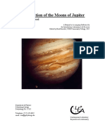 The Revolution of The Moons of Jupiter: Student Manual