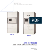 4MX-25 4MX-50 AM Transmitter Technical Manual PDF