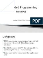 Embedded Programming: Freertos