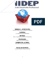 Tipos de Formatos de La Planeacion Operativa