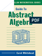 Carol Whitehead - Guide To Abstract Algebra PDF