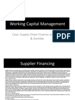 Supply Chain Finance at Procter & Gamble