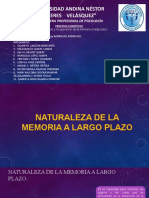 CODIFICACION Y RECUPERACION DE LA MEMORIA A Largo Plazo.