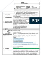 Learning Area English Learning Delivery of Modality On Line Learning