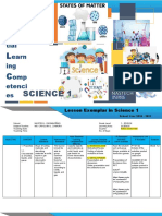 Lesson Exemplar in Science 1 (Melc)