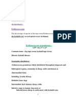 Hydatid Disease (Hydatidosis) ,-19-20