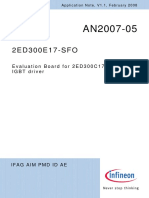 2 E D 3 0 0 E 1 7 - S F O: Evaluation Board For 2ED300C17-S/-ST IGBT Driver