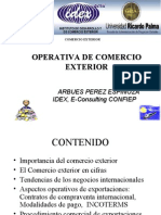 Operativa de Comercio Exterior