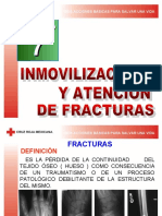 7 y 8 INMOVILIZACIÓN DE FRACTURAS, LUXACIONES Y VENDAJES