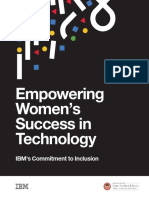 Empowering Women's Success in Technology: IBM's Commitment To Inclusion