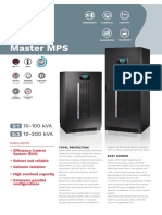 Master MPS: 10-100 kVA 10-200 kVA