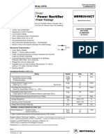 MBRB 2545CT - Diodo Schottky