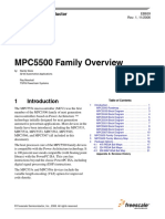 MPC 5500 Family - Microprocessador