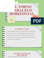 El Torno Paralelo Horizontal