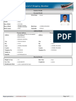 Seafarer Profile Personal Details:::: Suresh