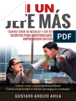 Ni Un Jefe Mas. Quiero Tener Mi Negocio y Ser Mi Propio Jefe JKR PDF