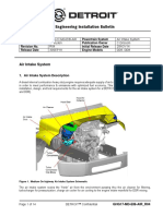 Engineering Installation Bulletin: Air Intake System