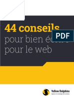 44 Conseils Pour Bien Ecrire Pour Le Web PDF