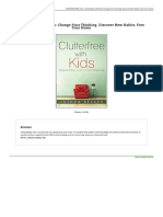 Clutterfree Clutterfree With Kids Change Your Thinking Disco pRHsk7JOaPqB PDF