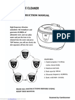 Ultrasonic Cleaner CD-3800