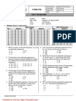 MID TEST G11 SCIENCE 2020 - Protected