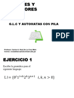 Semana 4 Libres Del Contexto y Automata de Pila PDF