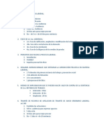 Cuestionario Final Derecho Procesal Del Trabajo 2