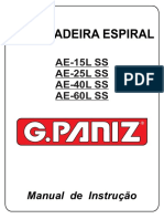 Manual Amassadeira Paniz PDF