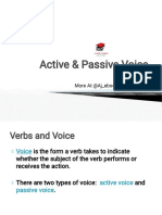 Active & Passive Voice: More at @aj - Ebooks