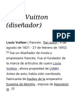 Louis Vuitton (Diseñador) - Wikipedia